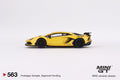 Lamborghini Aventador SVJ Giallo Orion Mini GT Mijo Exclusive - Big J's Garage