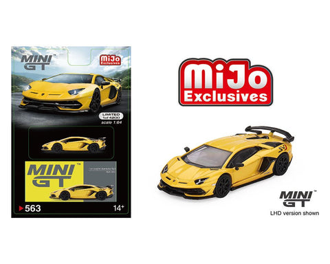 Lamborghini Aventador SVJ Giallo Orion Mini GT Mijo Exclusive - Big J's Garage