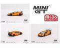 Lamborghini Huracan STO Orange Arancio Borealis Mini GT Mijo Exclusive - Big J's Garage