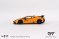 Lamborghini Huracan STO Orange Arancio Borealis Mini GT Mijo Exclusive - Big J's Garage