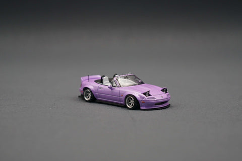 Mazda Miata Custom MX-5 RB Wide Body Purple Micro Turbo - Big J's Garage