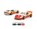 Nissan Fairlady Z GT V1 Red With White Kaido House x Mini GT - Big J's Garage