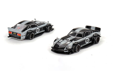 Nissan Fairlady Z Kaido GT 95 Drifter V1 Black Grey Kaido House x Mini GT - Big J's Garage