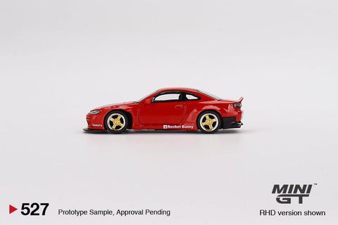 Nissan Silvia (S15) Rocket Bunny Red Mini GT Mijo Exclusive - Big J's Garage