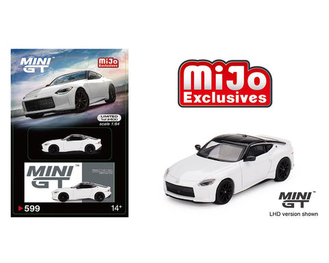 Nissan Z Performance 2022 LHD Everest White Mini GT Mijo Exclusive - Big J's Garage