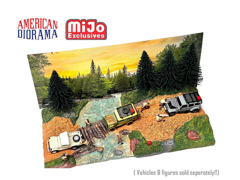 Overland Off Road Diorama Mijo Exclusives American Diorama - Big J's Garage