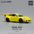 Porsche 997 RWB Yellow Pop Race - Big J's Garage