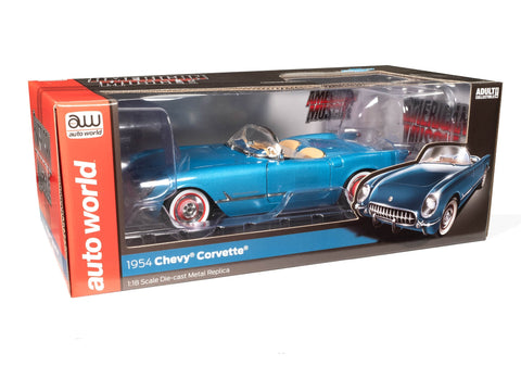 (Pre-Order) 1954 Chevrolet Corvette Convertible Auto World - Big J's Garage