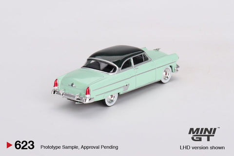 (Pre-Order) 1954 Lincoln Capri Parklane Green Mini GT Mijo Exclusives - Big J's Garage