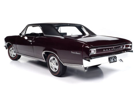 (Pre-Order) 1966 Chevrolet Chevelle SS396 Madiera Maroon Auto World - Big J's Garage