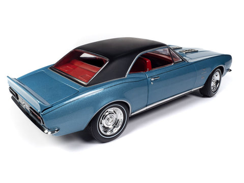 (Pre-Order) 1967 Chevy Camaro Coupe MCACN Nantucket Blue Auto World - Big J's Garage