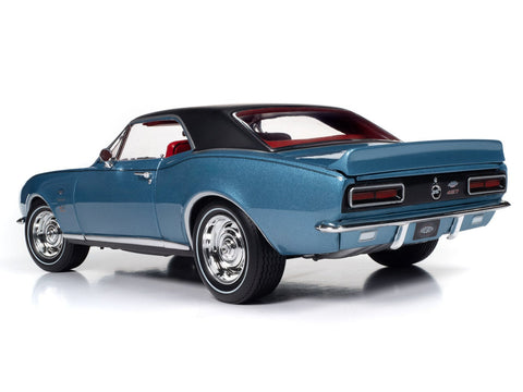 (Pre-Order) 1967 Chevy Camaro Coupe MCACN Nantucket Blue Auto World - Big J's Garage