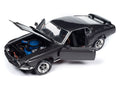 (Pre-Order) 1969 Ford Mustang John Wick Hitman Grey Auto World - Big J's Garage