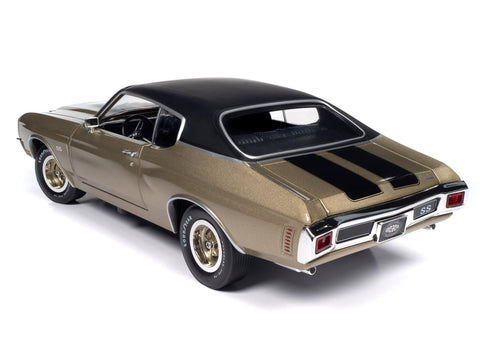 (Pre-Order) 1970 Chevy Chevelle SS MCACN Centenniel Gold Auto World - Big J's Garage