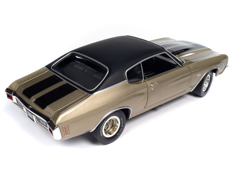 (Pre-Order) 1970 Chevy Chevelle SS MCACN Centenniel Gold Auto World - Big J's Garage