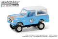 (Pre-Order) 1971 Ford Bronco Custom SUV – Blue (Gulf) Barrett-Jackson Series 14 Greenlight Collectibles - Big J's Garage