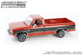 (Pre-Order) 1984 Chevrolet K10 Scottsdale - Apple Red & Midnight Black 1:18 Greenlight Collectibles - Big J's Garage