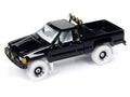 1985 Toyota SR5 Pickup Mystery Matinee (BTTF) Black Johnny Lightning - Big J's Garage