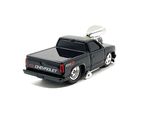 (Pre-Order) 1993 Chevrolet 454 SS Pickup Truck Black Muscle Machines Mijo Exclusives - Big J's Garage