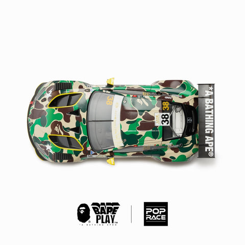 (Pre- Order) Aston Martin GT3 BAPE X POP RACE 1/18 Scale Pop Race - Big J's Garage