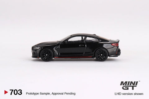 (Pre-Order) BMW M4 CSL Black Sapphire Mini GT Mijo Exclusives - Big J's Garage