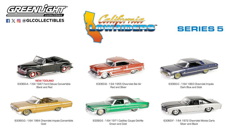 California Lowriders Series 5 Greenlight Collectibles - Big J's Garage