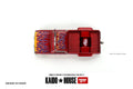 (Pre-Order) Chevrolet Silverado Dually on Fire V1 Red With Flames Kaido House x Mini GT - Big J's Garage