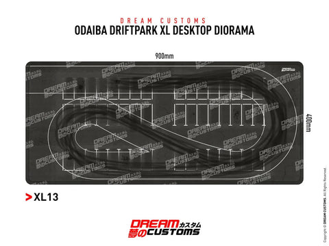 (Pre-Order) Drift Park Odaiba XL Desktop Diorama Dream Customs - Big J's Garage