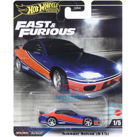 (Pre-Order) Fast and Furious Assortment F Hot Wheels Car Culture Premium 5-Car Assortment - Big J's Garage