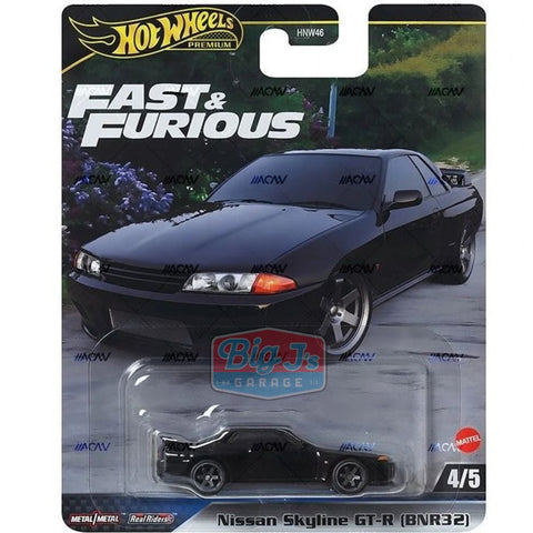 (Pre-Order) Fast and Furious Mix 5 Assortment E 2023 Hot Wheels Car Culture Premium 5-Car Assortment - Big J's Garage