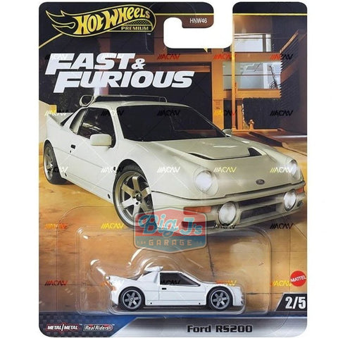 (Pre-Order) Fast and Furious Mix 5 Assortment E 2023 Hot Wheels Car Culture Premium 5-Car Assortment - Big J's Garage