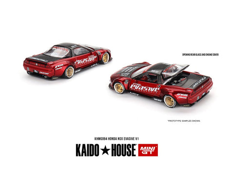 (Pre-Order) Honda NSX Evasive V1 Kaido House x Mini GT - Big J's Garage