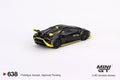 (Pre-Order) Lamborghini Huracan STO Nero Noctis Mini GT Mijo Exclusives - Big J's Garage