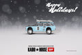 (Pre-Order) Nissan Datsun 510 Wagon Kaido GT Surf Safari RS Winter Holiday Edition Kaido House x Mini GT - Big J's Garage