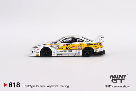 (Pre-Order) Nissan Silvia S15 LB Super Silhouette #23 2022 Goodwood Festival of Speed Mini GT Mijo Exclusives - Big J's Garage