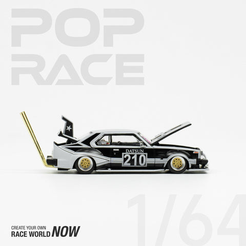 (Pre-Order) Skyline C210 Kaido Racer - Bosozoku Style Matte Black Pop Race - Big J's Garage