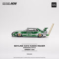 (Pre-Order) Skyline C210 Kaido Racer - Bosozoku Style Silver/Green Pop Race - Big J's Garage