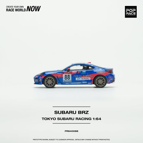 (Pre-Order) Subaru BRZ Tokyo Subaru Racing Pop Race - Big J's Garage